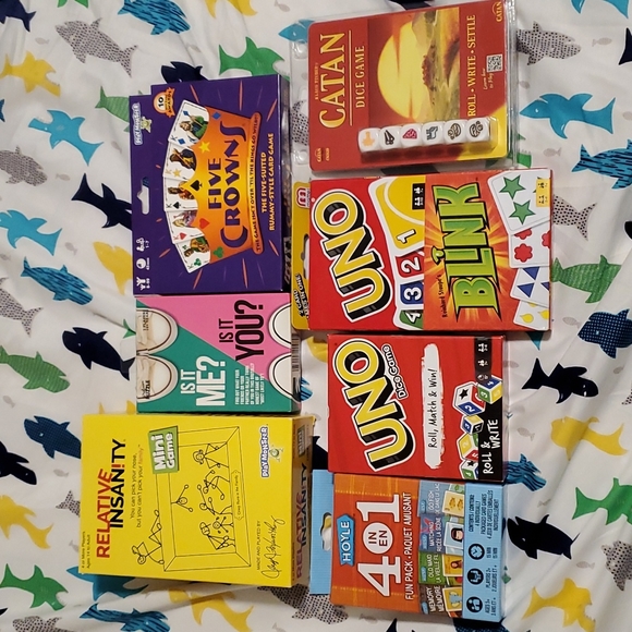 Other - Family card games dice games